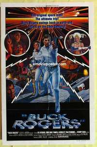 b304 BUCK ROGERS style B one-sheet movie poster '79 classic comic strip!