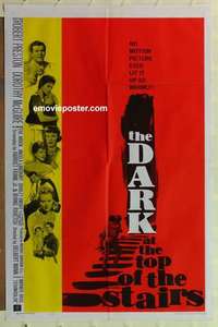 b477 DARK AT THE TOP OF THE STAIRS one-sheet movie poster '60 Preston