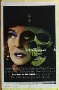 b501 DEAD RINGER one-sheet movie poster '64 Bette Davis, Karl Malden