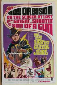 b650 FASTEST GUITAR ALIVE one-sheet movie poster '67 Roy Orbison!