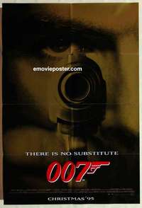 b779 GOLDENEYE advance one-sheet movie poster '95 Brosnan as James Bond