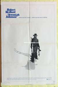 b994 JEREMIAH JOHNSON style C one-sheet movie poster '72 Robert Redford