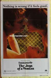 b598 EMMANUELLE 2 THE JOYS OF A WOMAN one-sheet movie poster '76 Kristel