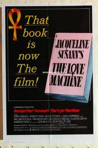 e080 LOVE MACHINE one-sheet movie poster '71 Dyan Cannon, Jacqueline Susann