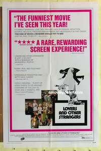 e071 LOVERS & OTHER STRANGERS one-sheet movie poster '70 Gig Young