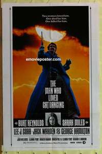 e020 MAN WHO LOVED CAT DANCING one-sheet movie poster '73 Burt Reynolds