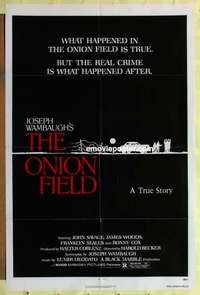 d788 ONION FIELD one-sheet movie poster '79 James Woods, John Savage