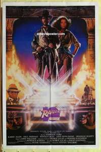 d624 RAIDERS OF THE LOST ARK style A one-sheet movie poster R91 Kilian!
