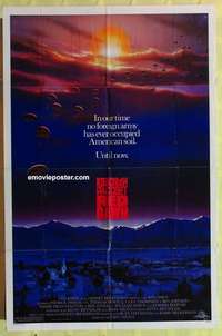 d605 RED DAWN #1 one-sheet movie poster '84 Patrick Swayze, C. Thomas Howell