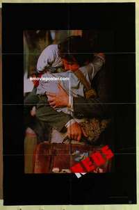 d599 REDS one-sheet movie poster '81 Warren Beatty, Diane Keaton