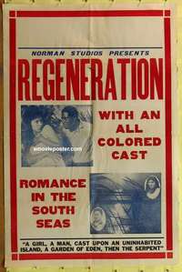 d597 REGENERATION one-sheet movie poster '23 colored beauty Stella Mayo!