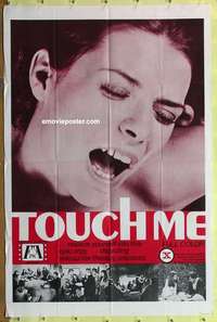 d189 TOUCH ME one-sheet movie poster '71 Rene Bond wants to be touched!