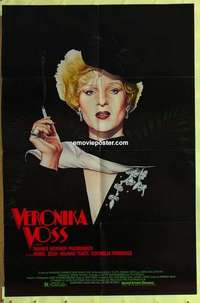 d122 VERONICA VOSS one-sheet movie poster '82 Werner Fassbinder, German!