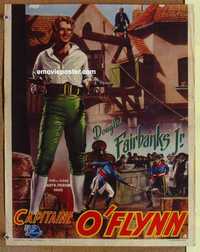 f026 FIGHTING O'FLYNN Belgian movie poster '49 Douglas Fairbanks, Jr
