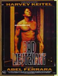 f153 BAD LIEUTENANT French 15x20 movie poster '92 Harvey Keitel