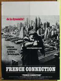 f160 FRENCH CONNECTION French 17x22 movie poster '71 Gene Hackman