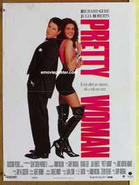 f170 PRETTY WOMAN French 15x20 movie poster '90 Julia Roberts, Gere