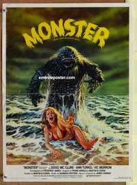 f328 HUMANOIDS FROM THE DEEP Italian 13x18 movie poster '80 classic!