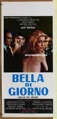 f344 BELLE DE JOUR Italian locandina movie poster '67 sexy Deneuve!