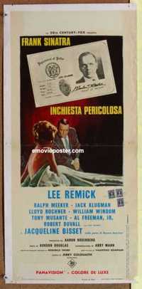 f359 DETECTIVE Italian locandina movie poster '68 Sinatra, Remick