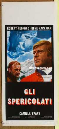 f364 DOWNHILL RACER Italian locandina movie poster R70s Robert Redford