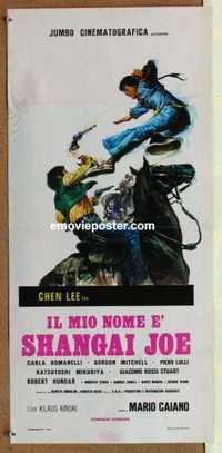 f366 DRAGON STRIKES BACK Italian locandina movie poster '72 Chen Lee