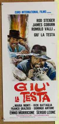 f376 FISTFUL OF DYNAMITE Italian locandina movie poster '72 Leone