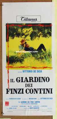 f380 GARDEN OF THE FINZI-CONTINIS Italian locandina movie poster '70