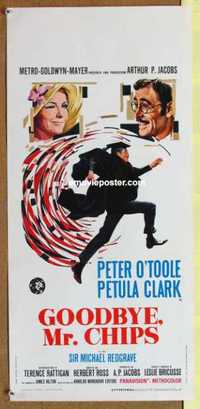 f382 GOODBYE MR CHIPS Italian locandina movie poster '70 O'Toole