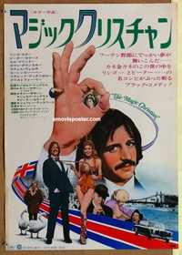 f597 MAGIC CHRISTIAN Japanese movie poster '70 Ringo, sexy Raquel