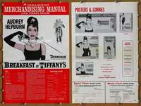 h101 BREAKFAST AT TIFFANY'S movie pressbook '61 Audrey Hepburn