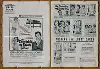 h157 COURTSHIP OF EDDIE'S FATHER movie pressbook '63 Glenn Ford