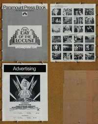 h184 DAY OF THE LOCUST movie pressbook '75 Donald Sutherland