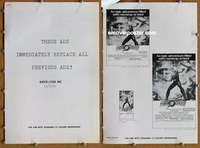h264 FLASH GORDON movie pressbook ad supplement '80 Max Von Sydow