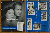 h459 LONG DARK HALL movie pressbook '51 Rex Harrison, Lilli Palmer