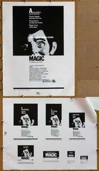 h475 MAGIC movie pressbook supplement '78 Hopkins, Ann-Margret