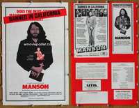 h493 MANSON movie pressbook '73 AIP serial killer documentary!