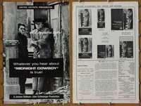 h512 MIDNIGHT COWBOY movie pressbook '69 Dustin Hoffman, Jon Voight