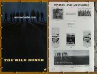 h837 WILD BUNCH movie pressbook '69 Sam Peckinpah classic western!