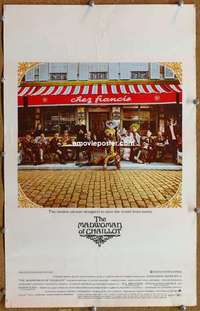 g155 MADWOMAN OF CHAILLOT window card movie poster '69 Katharine Hepburn