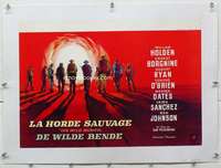 m204 WILD BUNCH Belgian movie poster '69 Sam Peckinpah classic!