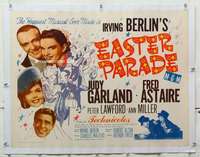 m079 EASTER PARADE linen half-sheet movie poster R62 Judy Garland, Fred Astaire