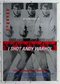 m115 I SHOT ANDY WARHOL linenEnglish 1sh movie poster '96 Lili Taylor