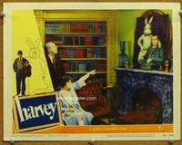 m022 HARVEY movie lobby card #4 '50 James Stewart & rabbit portrait!