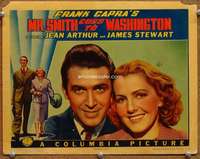 m012 MR SMITH GOES TO WASHINGTON #2 movie lobby card '39 Stewart c/u!