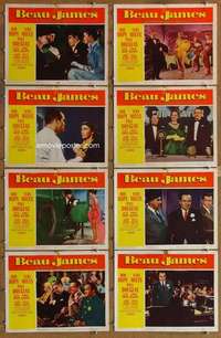 p115 BEAU JAMES 8 movie lobby cards '57 Bob Hope as Jimmy Walker!