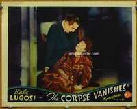 p019 CORPSE VANISHES movie lobby card '42 best Bela Lugosi close up!
