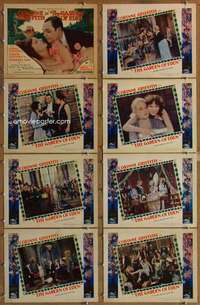 p203 GARDEN OF EDEN 8 movie lobby cards '28 Corinne Griffith, Sherman