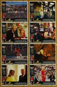 p208 GOLDENGIRL 8 movie lobby cards '79 Susan Anton, Olympic running!