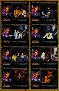 p220 HAIL HAIL ROCK 'N' ROLL 8 movie lobby cards '87 Chuck Berry
